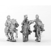 European Armies: Command: Mounted Grenadier Officer, Standard Bearer & Drummer (French) pas cher
