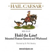 Hail Caesar- Early Imperial Romans: Mounted Roman General and Warhound pas cher