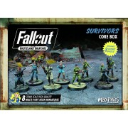 Fallout: Wasteland Warfare - Survivors Core Box pas cher