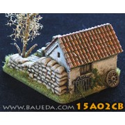 Front Line Command post + small base pas cher