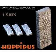 Straight buttress module for Ancient Near East fortified towns and fortresses pas cher