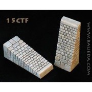 Angled counterfort module for Ancient Near East fortified towns and fortresses pas cher