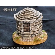 Small round stone hut pas cher