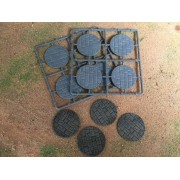 50mm Diameter Paved Effect Bases pas cher